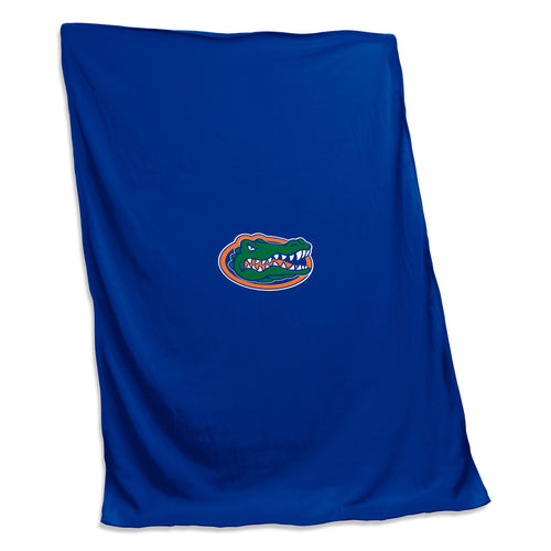 Florida Sweatshirt Blanket by Logo Brands, cozy fleece blanket featuring Florida state design and logo, ideal for warmth and comfort.