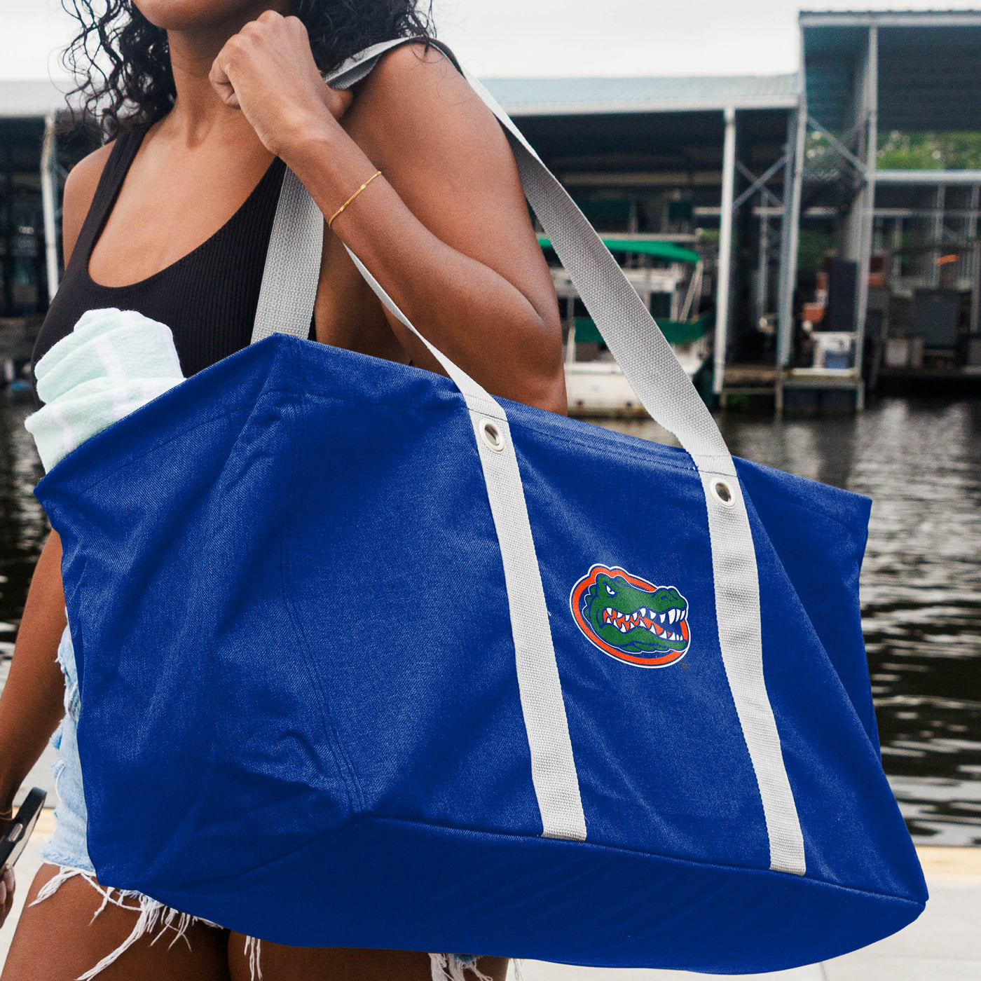 Florida Crosshatch Picnic Caddy - Logo Brands