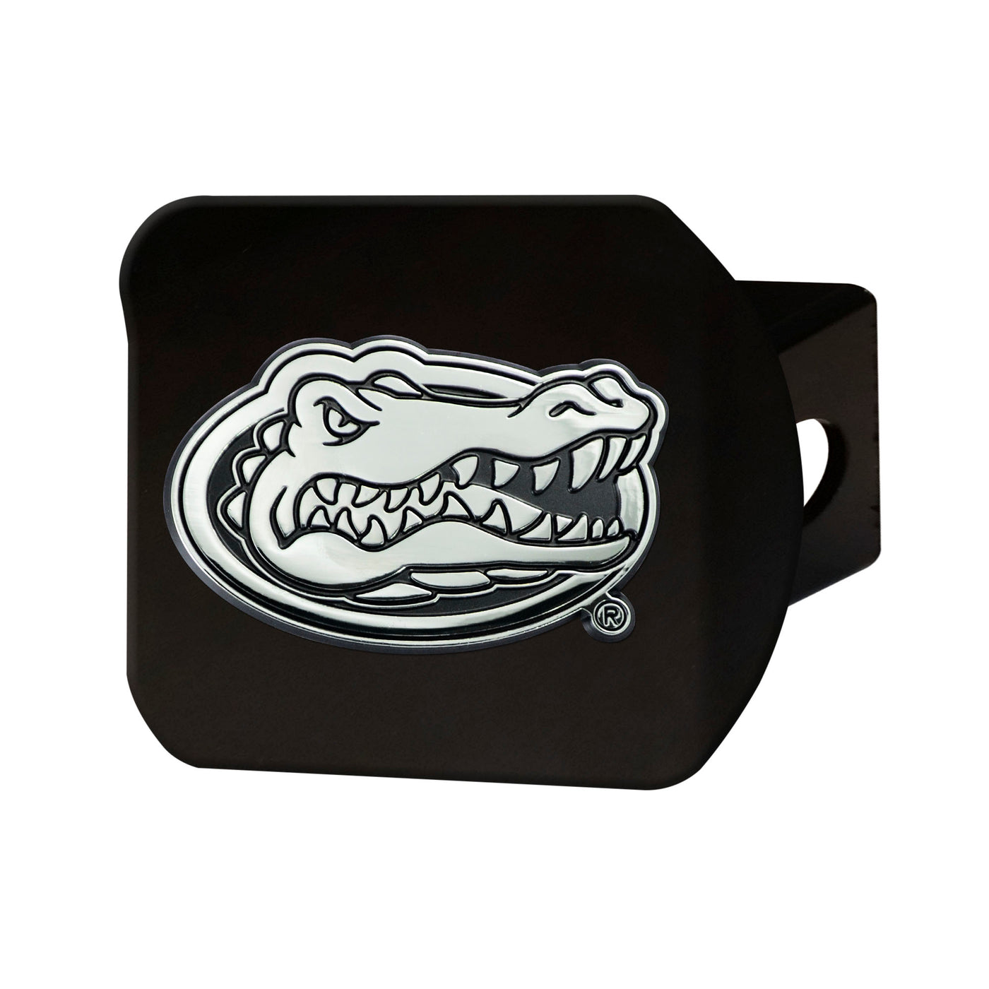 University of Florida Chrome on Black Hitch Cover
