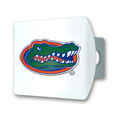 University of Florida Color on White Hitch Cover