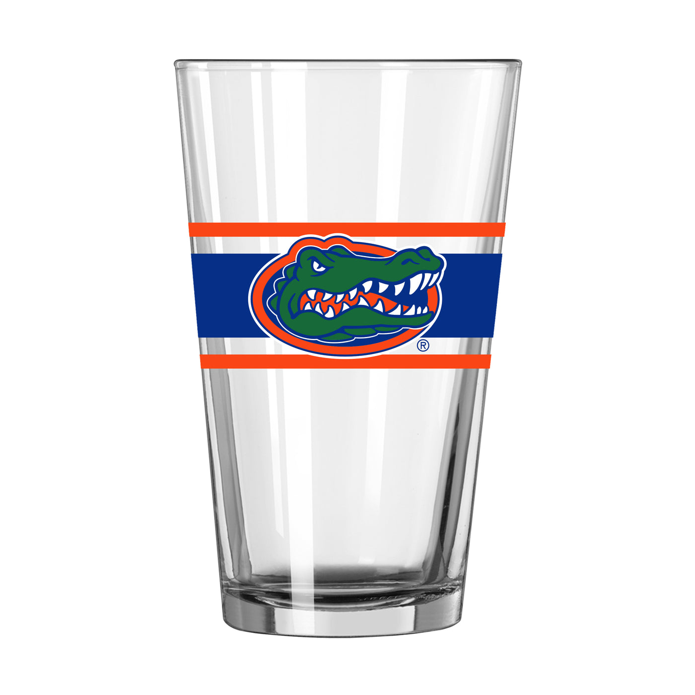Florida 16oz Stripe Pint Glass