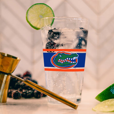 Florida 16oz Stripe Pint Glass