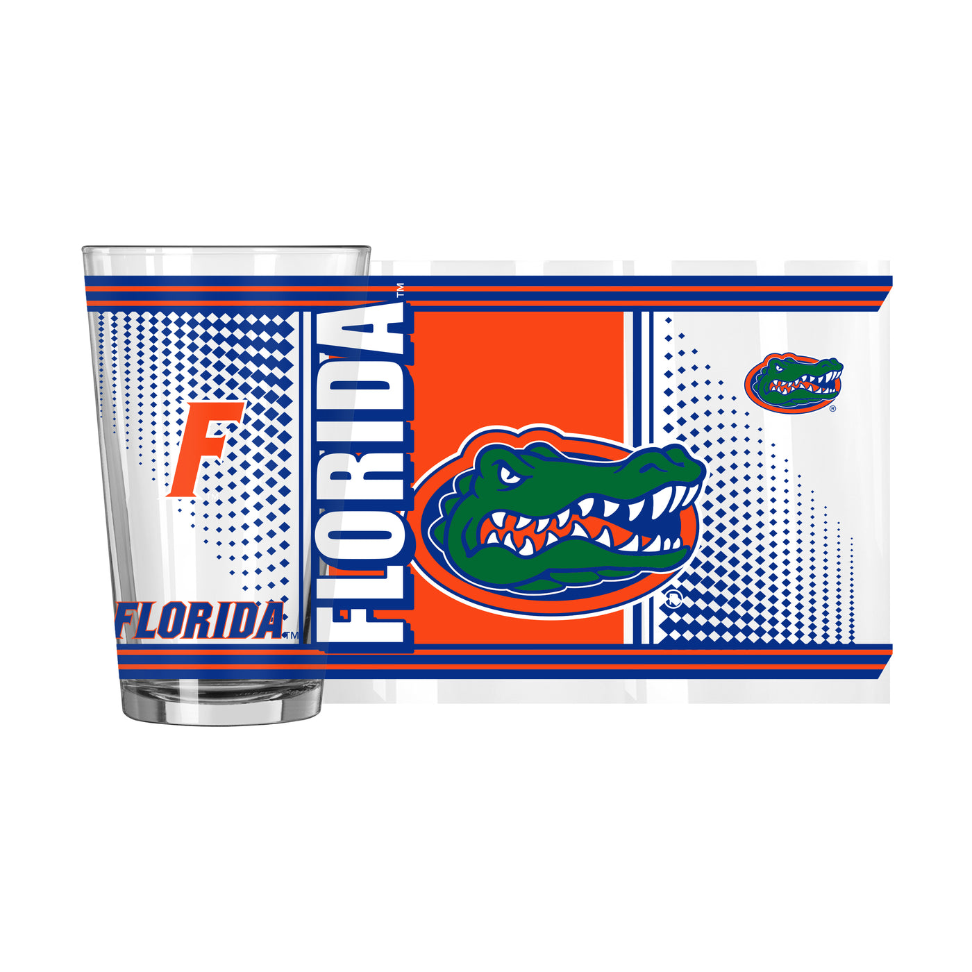 Florida 16oz Hero Pint Glass