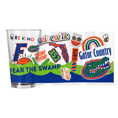 Florida 16oz Native Pint Glass