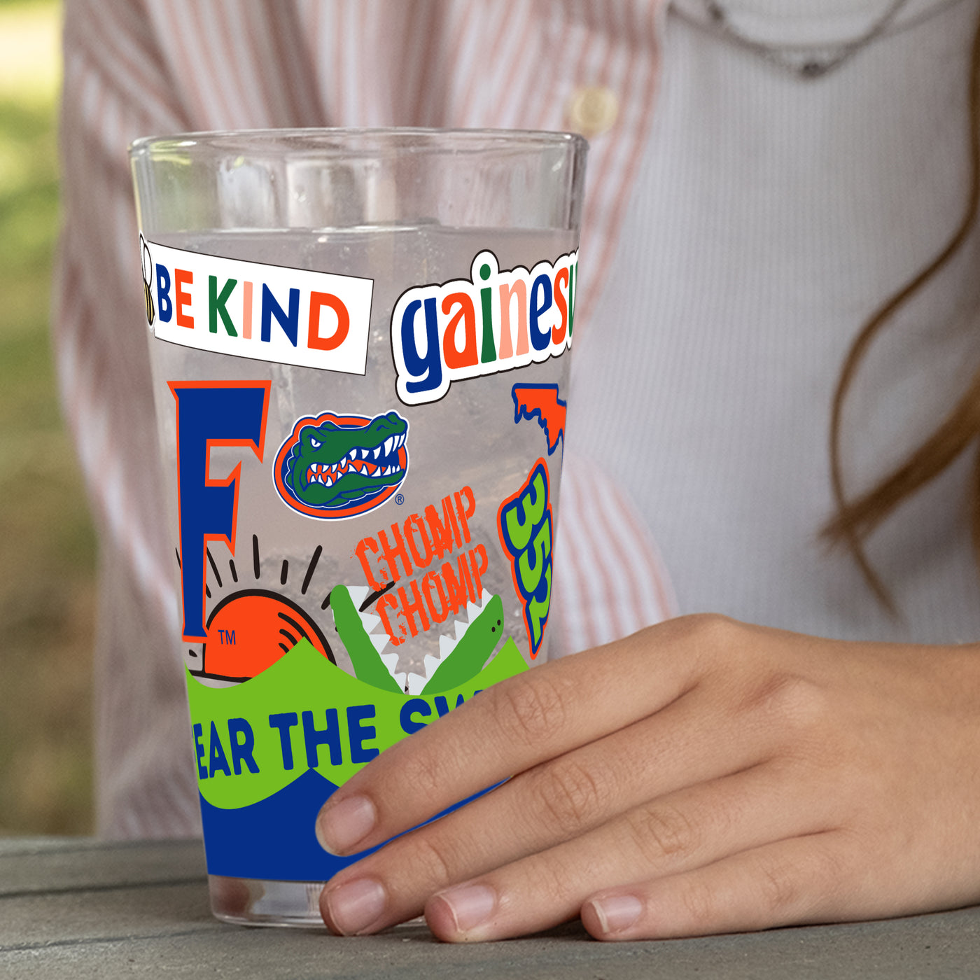 Florida 16oz Native Pint Glass