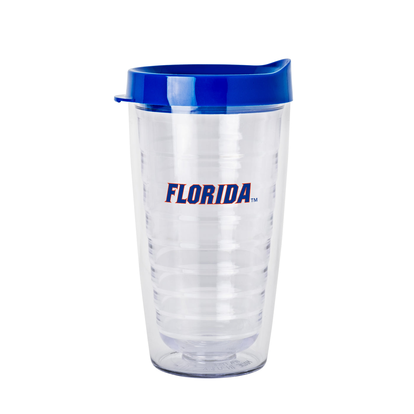 Florida 16oz Flipside Dbl Wall Clear Tumbler