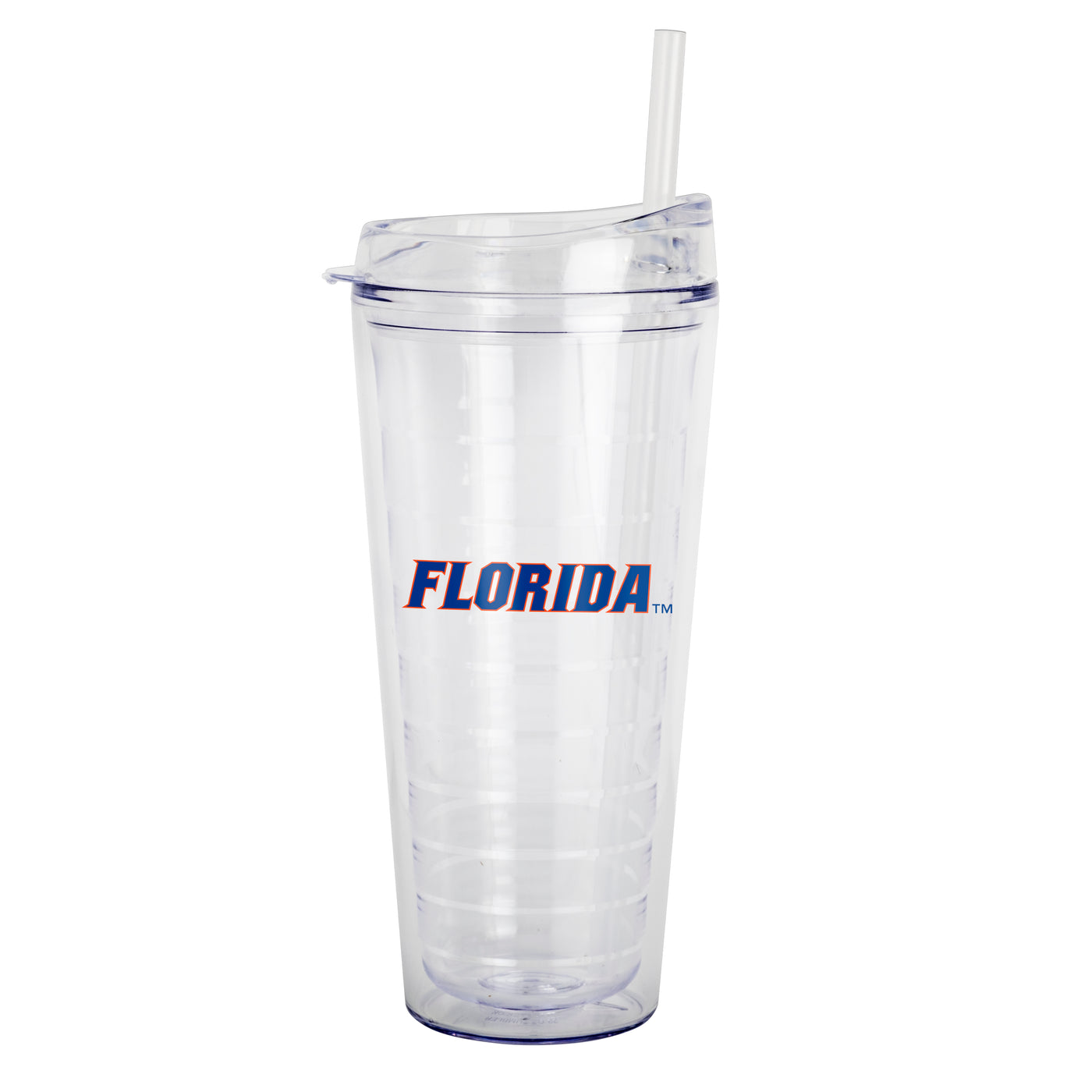 Florida 22oz Flipside Dbl Wall Clear Tumbler