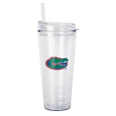 Florida 22oz Flipside Dbl Wall Clear Tumbler