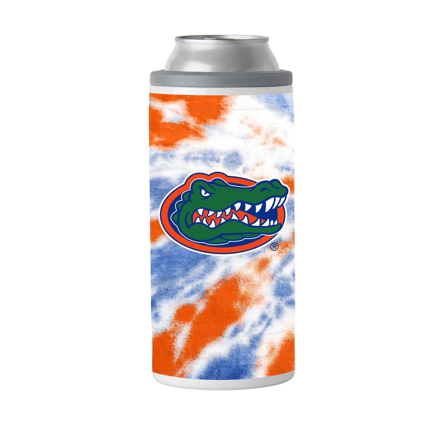 Florida 12oz Tie Dye Slim Can Coolie