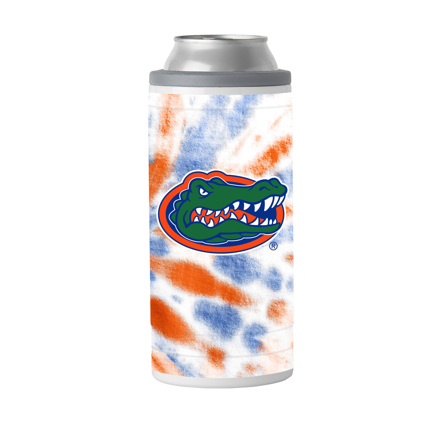 Florida 12oz Tie Dye Slim Can Coolie