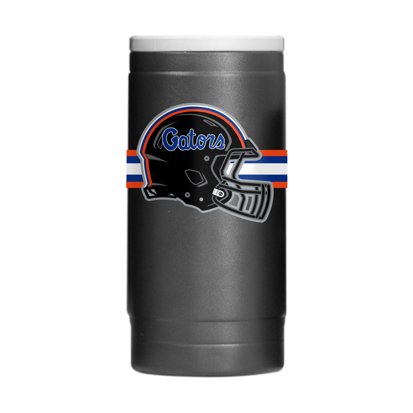 Florida Black Out 12oz Powder Coat Slim Can Coolie