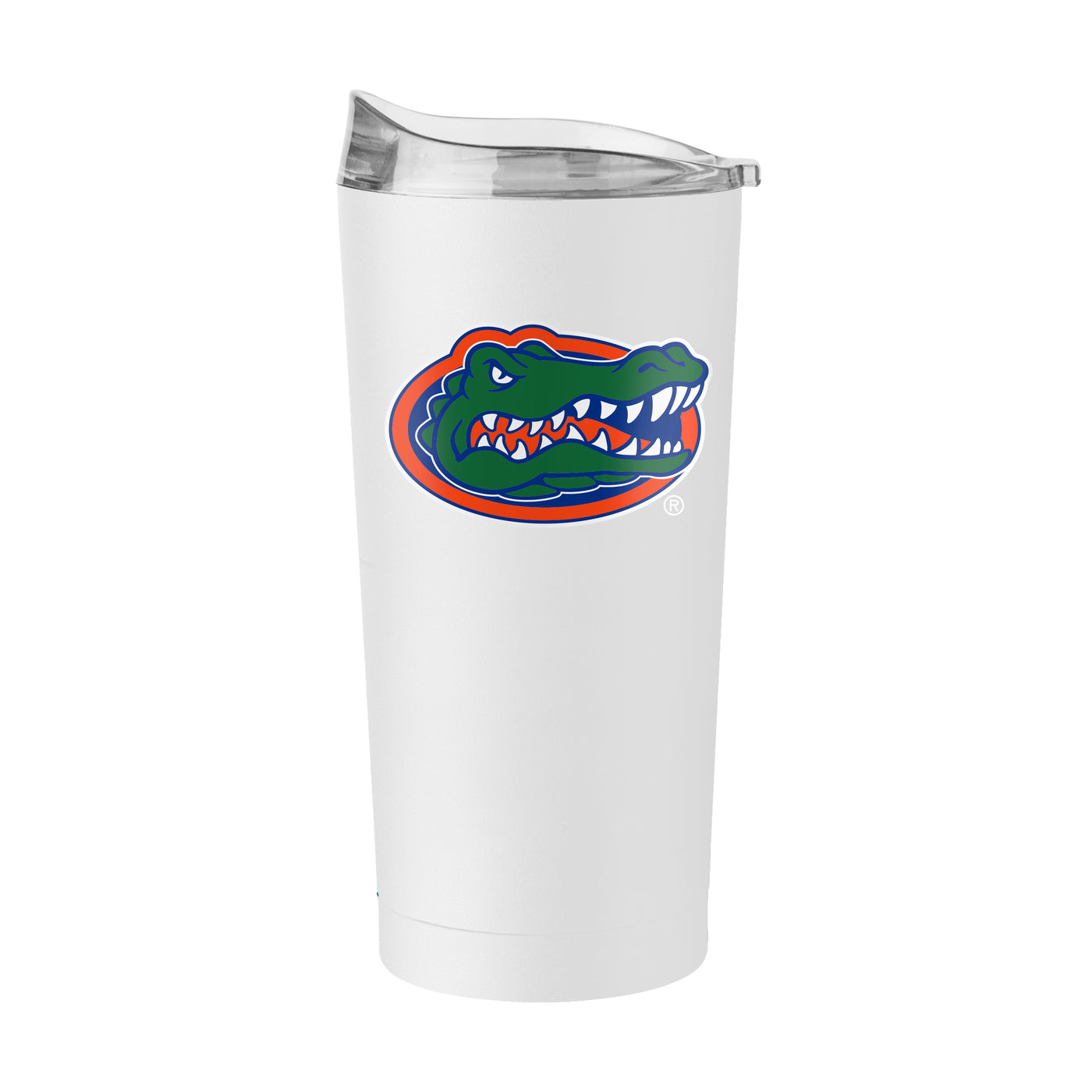 Florida 20oz White Flipside Powder Coat Tumbler