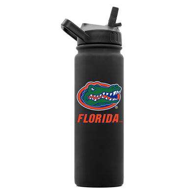 Florida 24oz Black Soft Touch Bottle