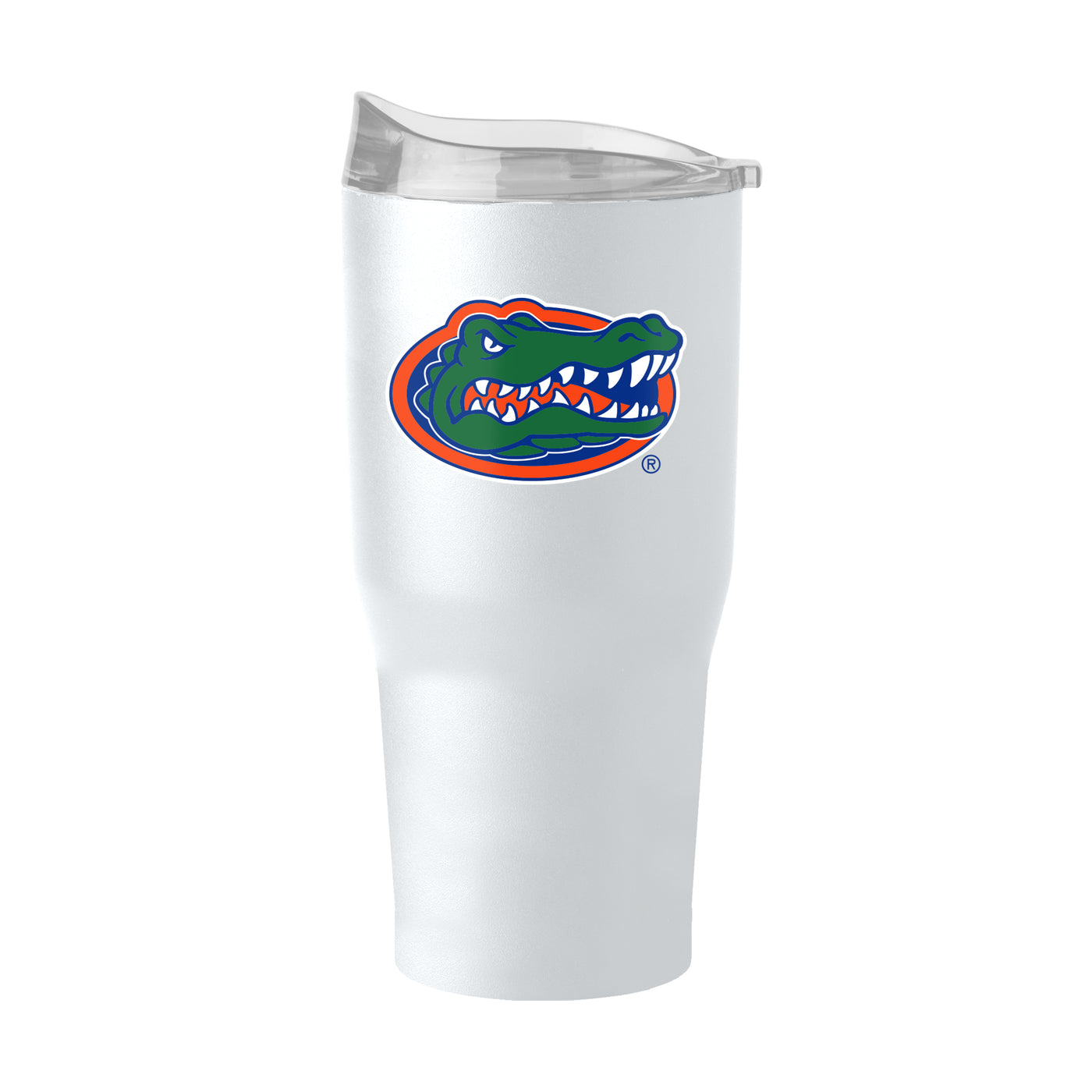 Florida 30oz White Flipside Powder Coat Tumbler