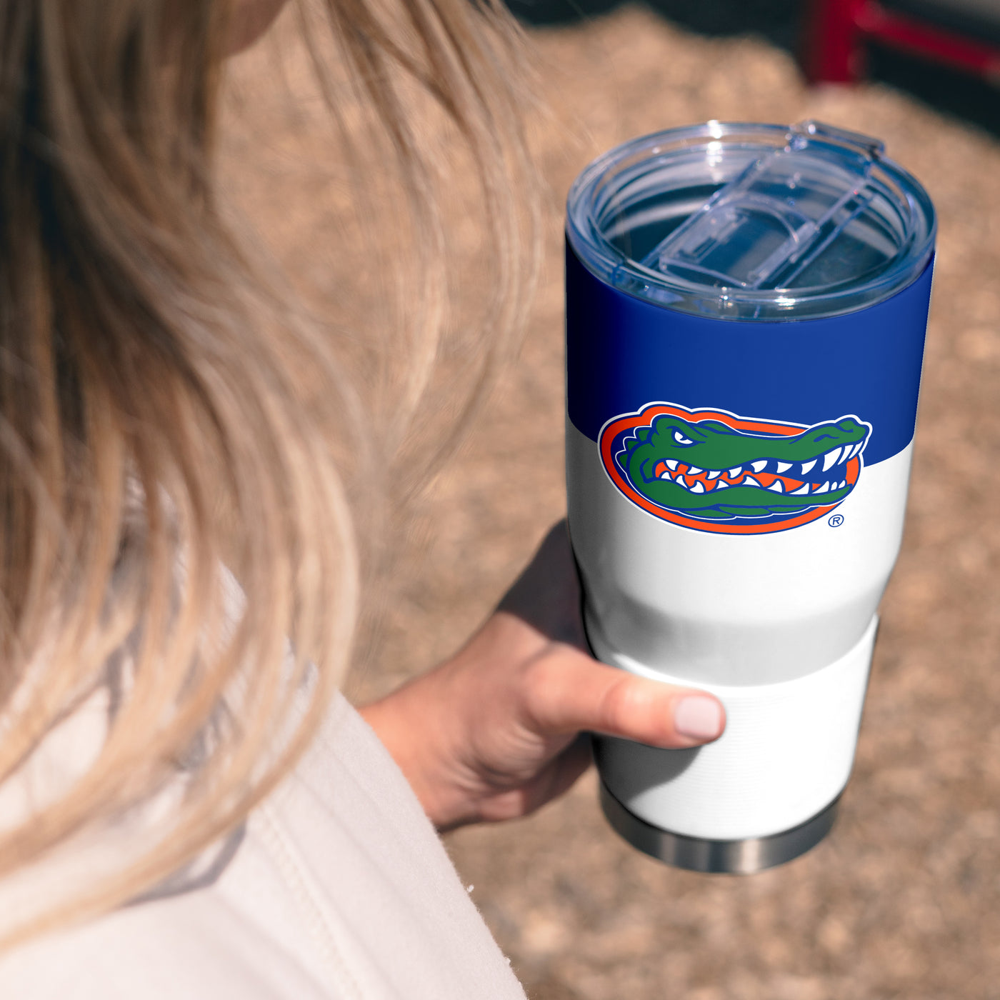 Florida 30oz Colorblock Stainless Tumbler