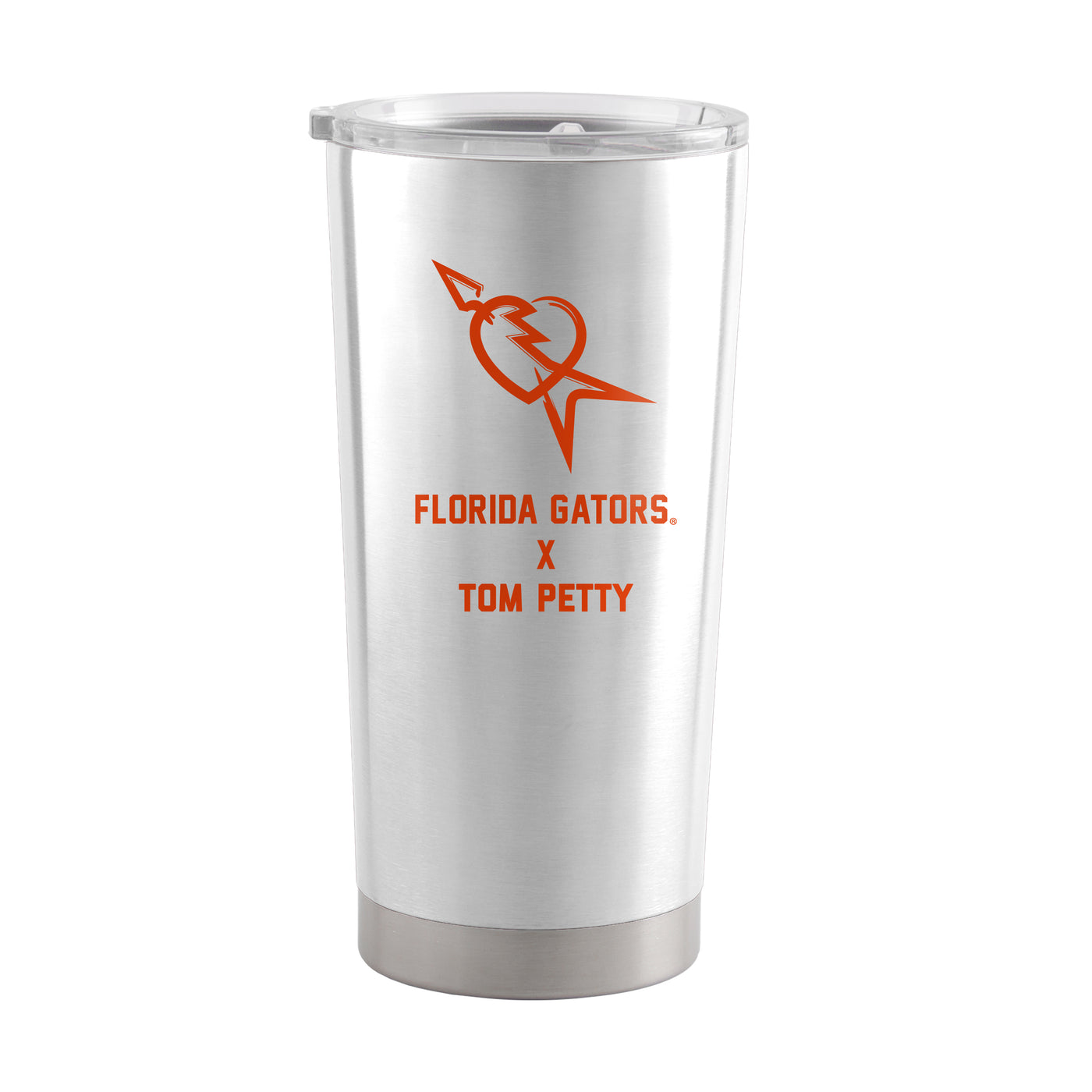 Florida / Tom Petty CoBrand White 20oz Stainless Tumbler