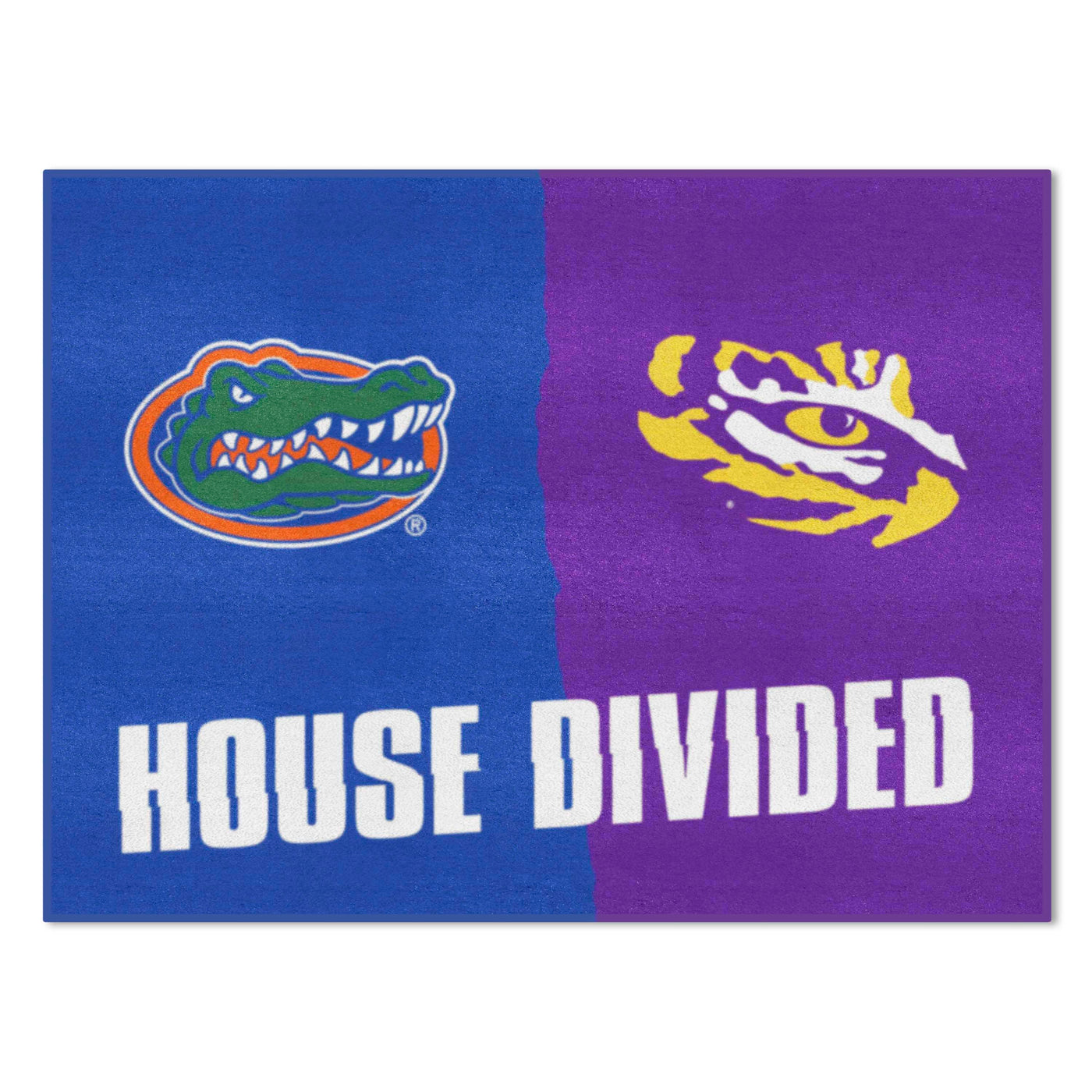 House Divided Mat - Florida / LSU