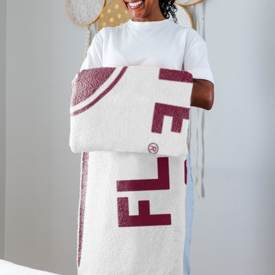 Florida State Luxe Prime Dreams Throw