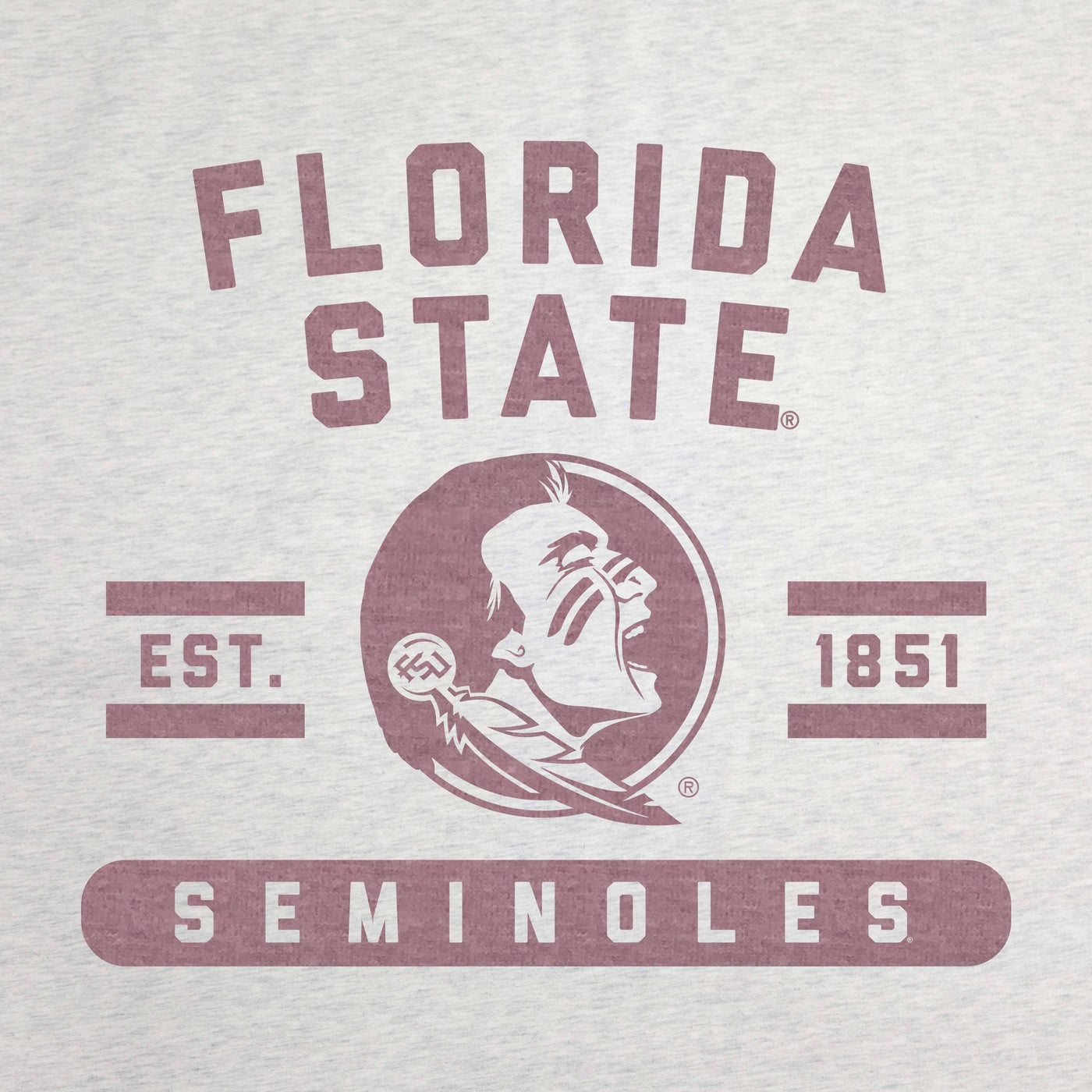 Florida State Oatmeal Sweatshirt Blanket