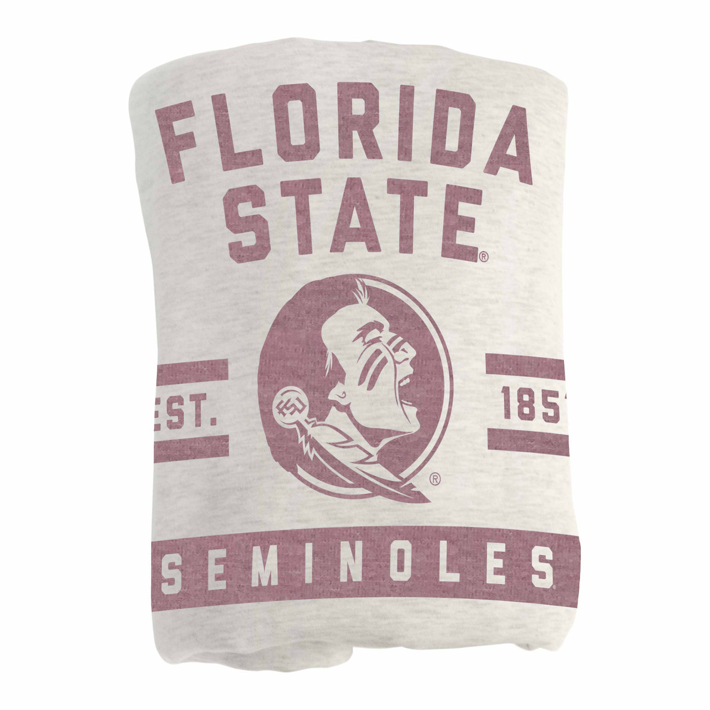 FL State Oatmeal Sweatshirt Blanket