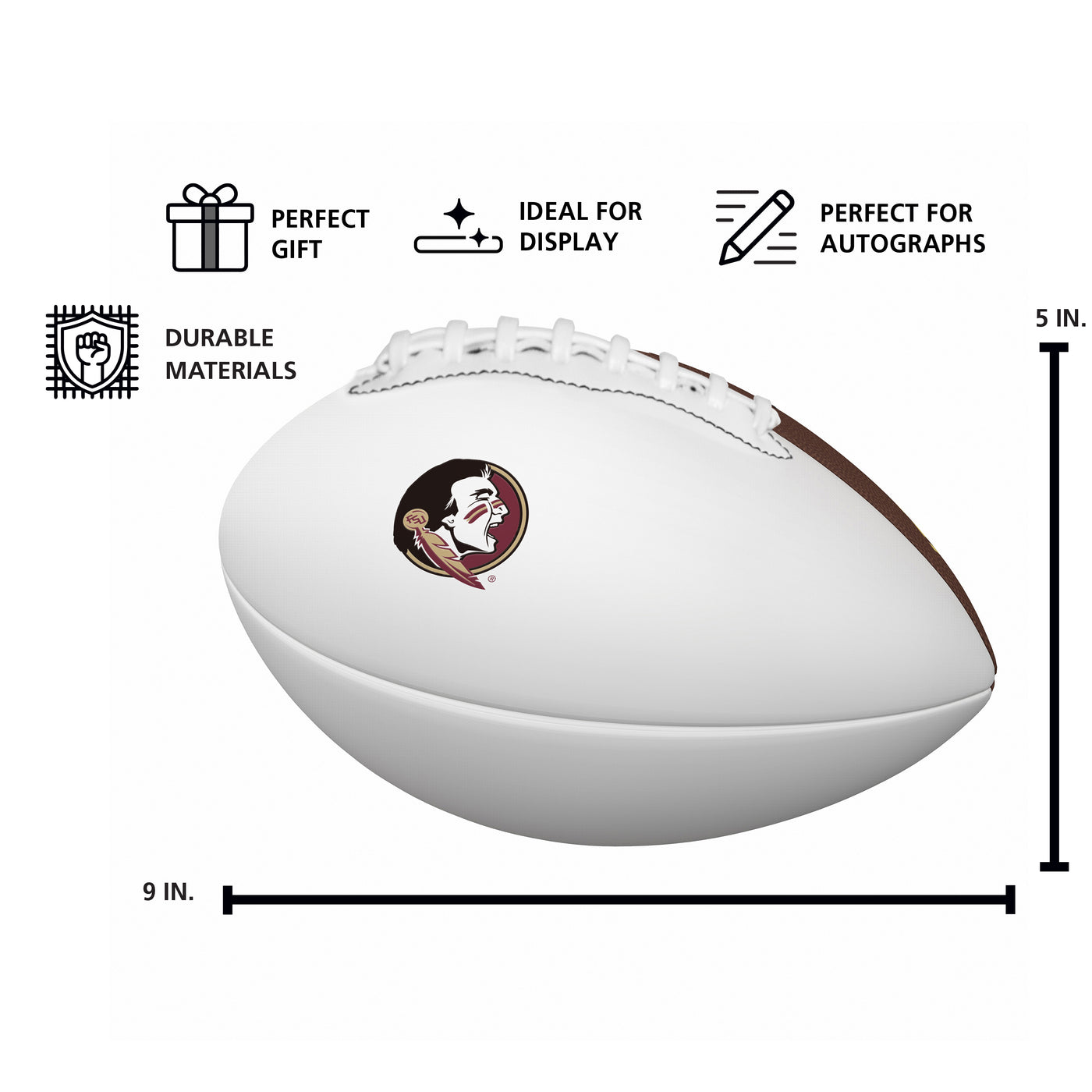 FL State Mini Autograph Football