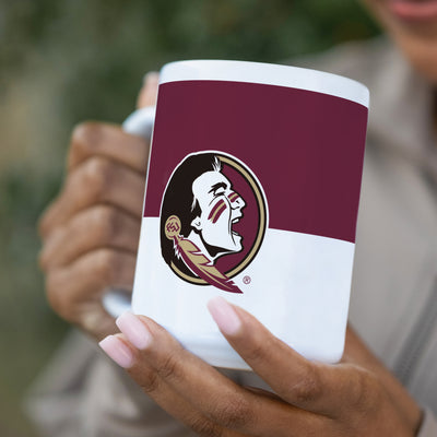 Florida State 15oz Colorblock Sublimated Mug