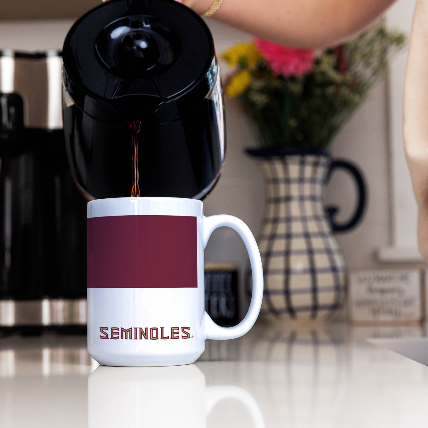 Florida State 15oz Colorblock Sublimated Mug