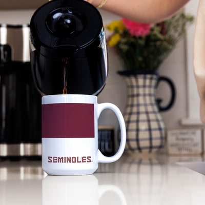 Florida State 15oz Colorblock Sublimated Mug