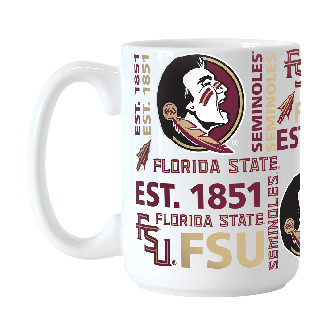Florida State 15oz Spirit Sublimated Mug - Logo Brands
