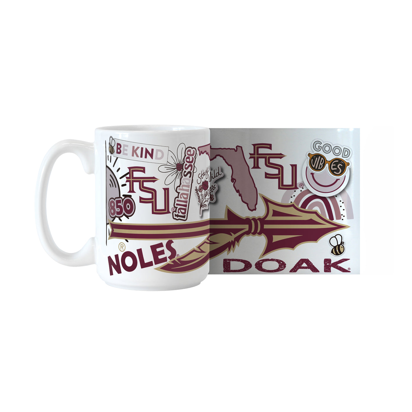 Florida State 15oz Native Sublimated Mug