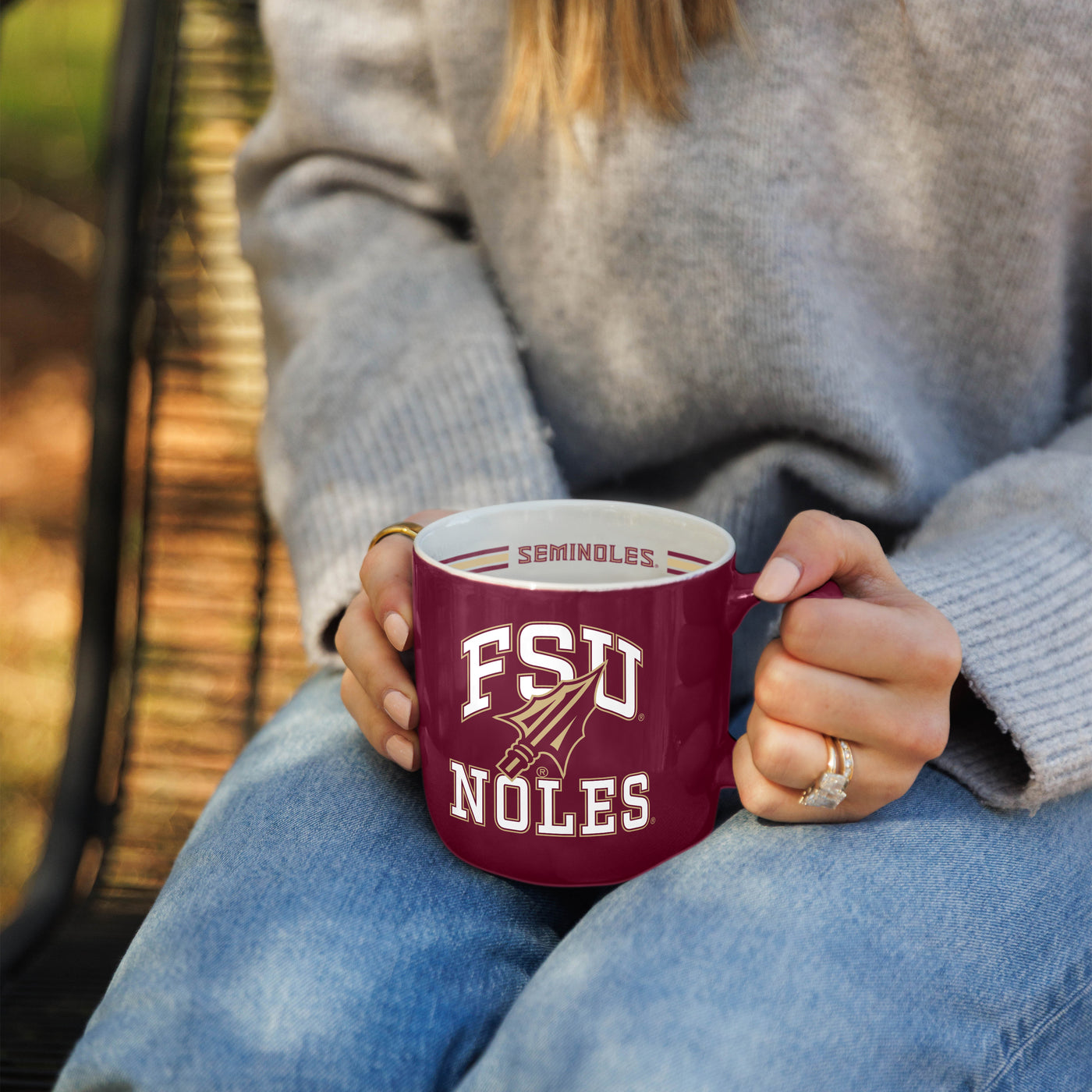 Florida State 15oz Stripe Mug