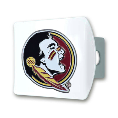 Florida State University Color on White Hitch Cover