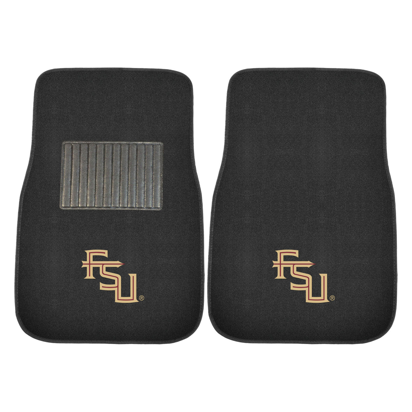 Florida State University 2-pc Embroidered Car Mat Set