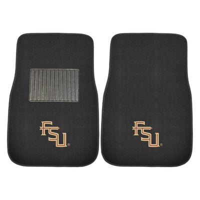 Florida State University 2-pc Embroidered Car Mat Set