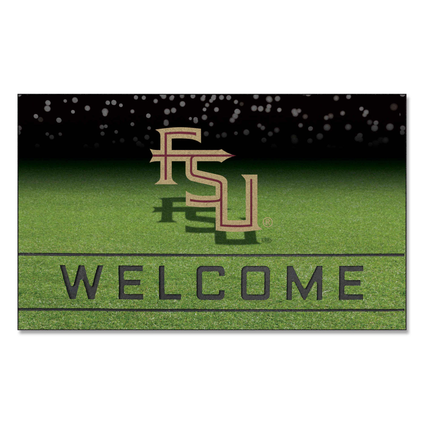 Florida State University Crumb Rubber Door Mat
