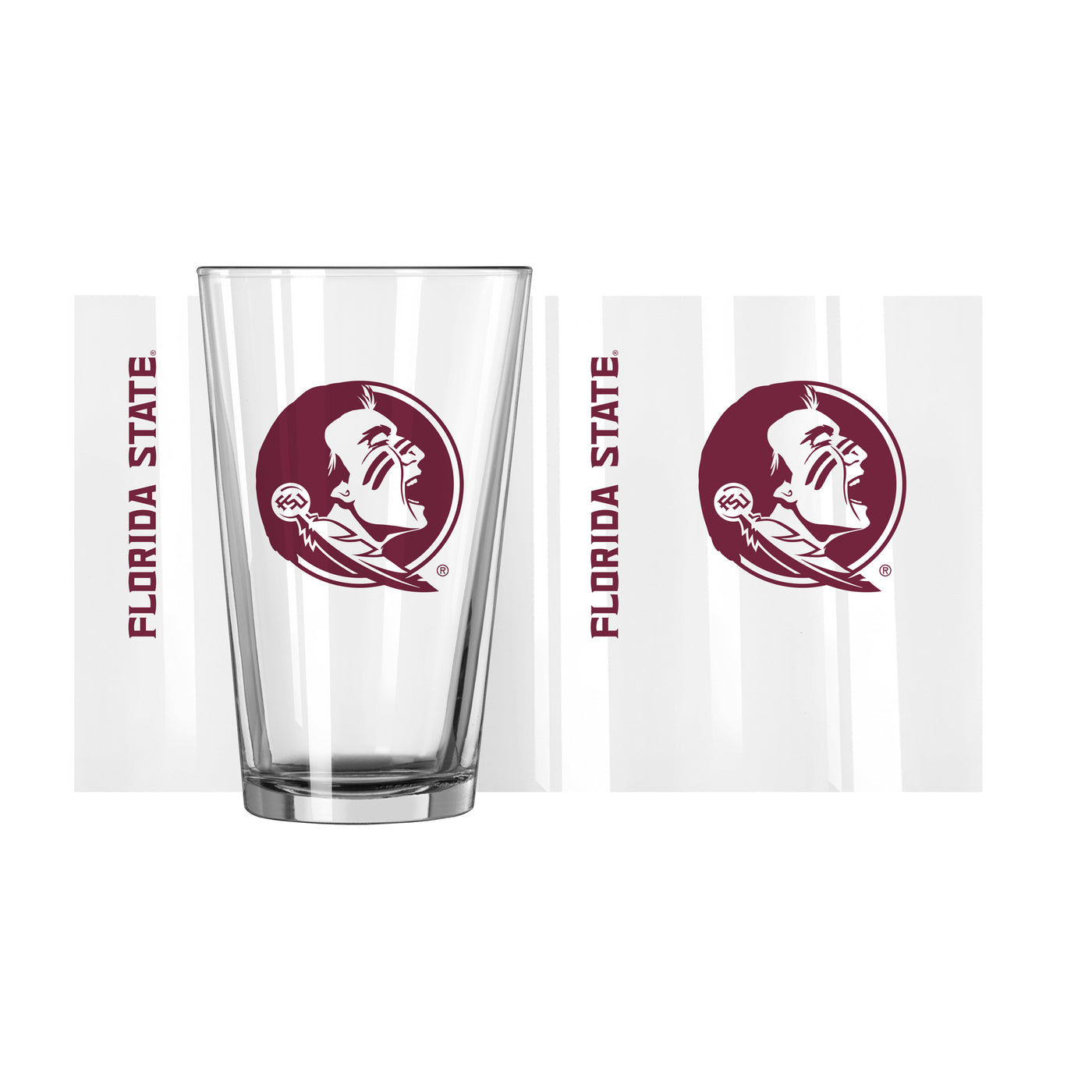 Florida State 16oz Gameday Pint Glass - Logo Brands