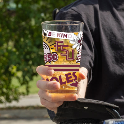 Florida State 16oz Native Pint Glass