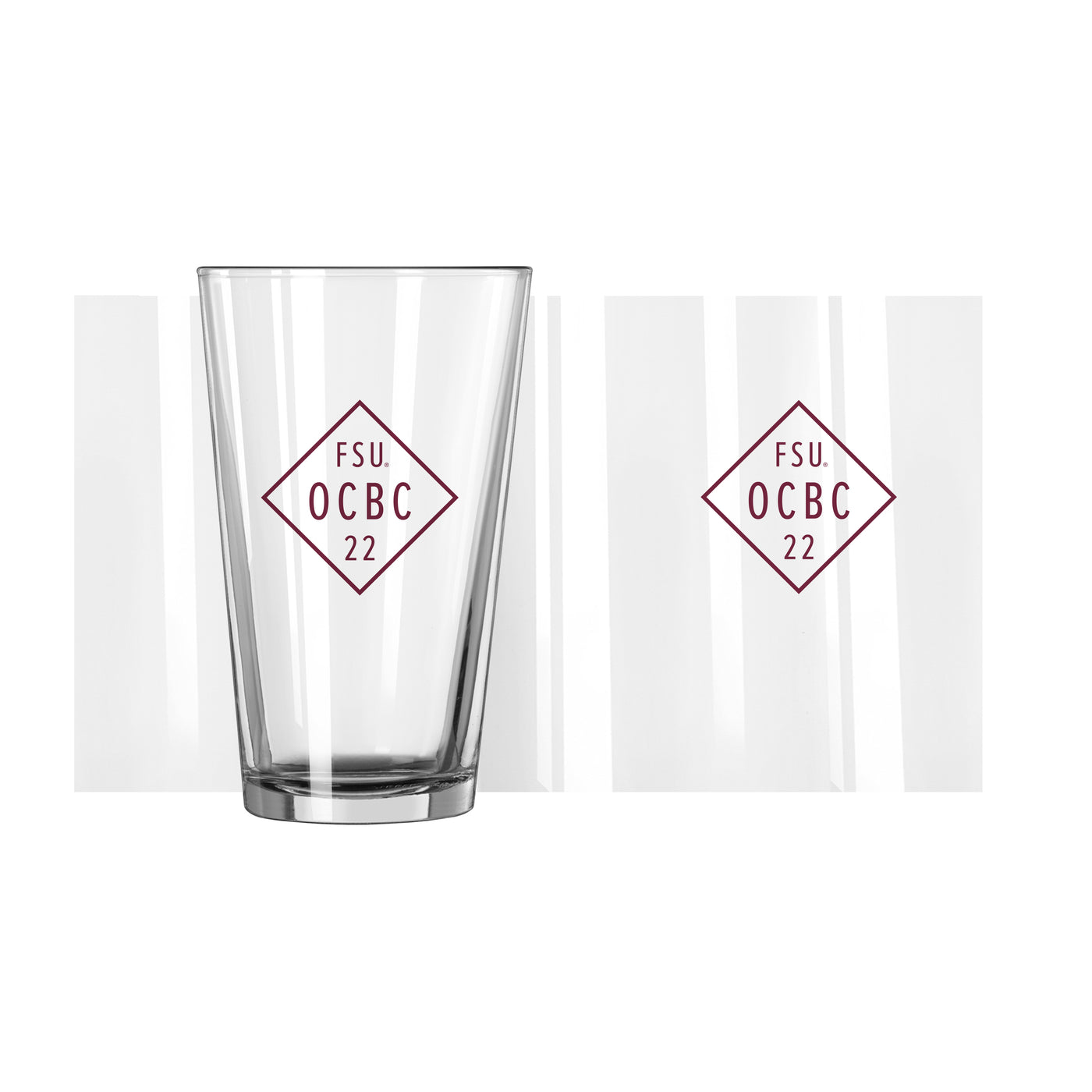FL State Oyster City 16oz Pint Glass