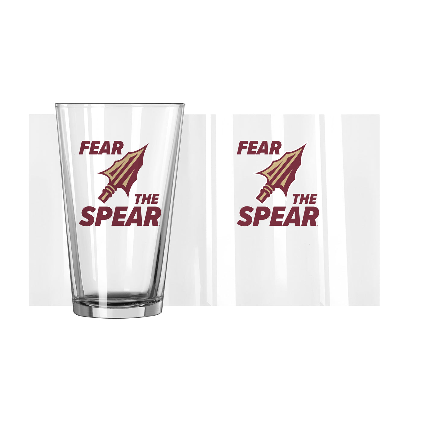 Florida State 16oz Slogan Pint Glass