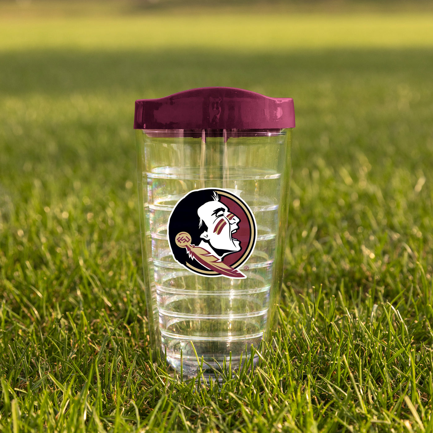 FL State 16oz Flipside Dbl Wall Clear Tumbler