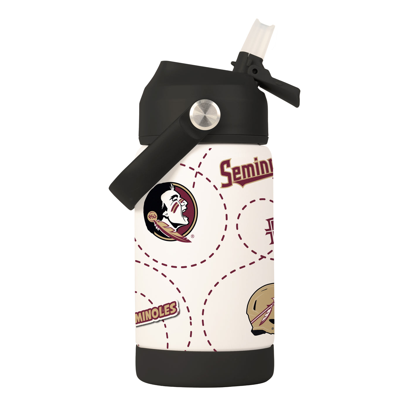 FL State 12oz Mascot SS Kids Bottle