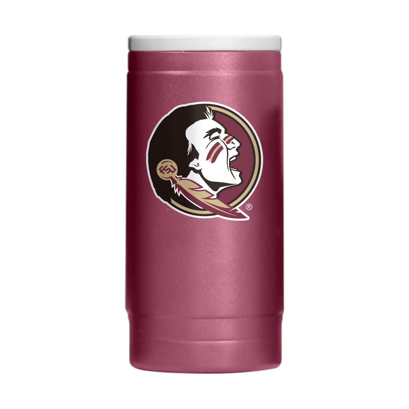 Florida State Floridaipside Powder Coat Slim Can Coolie