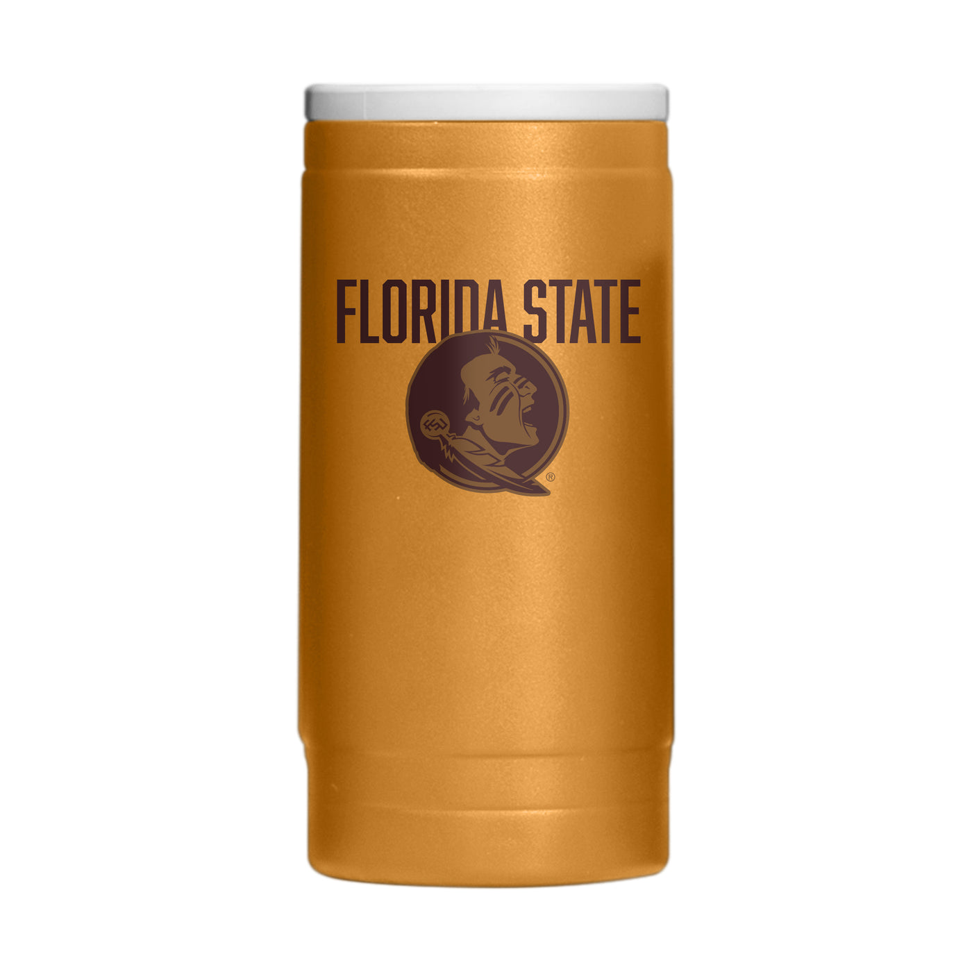 FL State  Huddle Powder Coat Slim Can Coolie