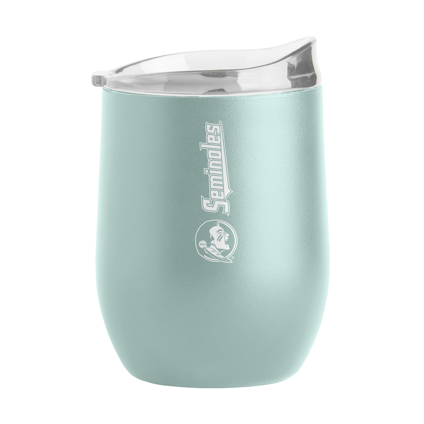 FL State 16oz Vertical Powder Coat Curved Beverage