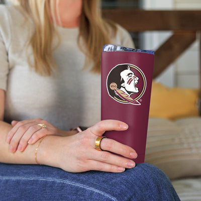 Florida State 20oz Floridaipside Powder Coat Tumbler - Logo Brands