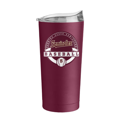 FL State 20oz Baseball Powder Coat Tumbler