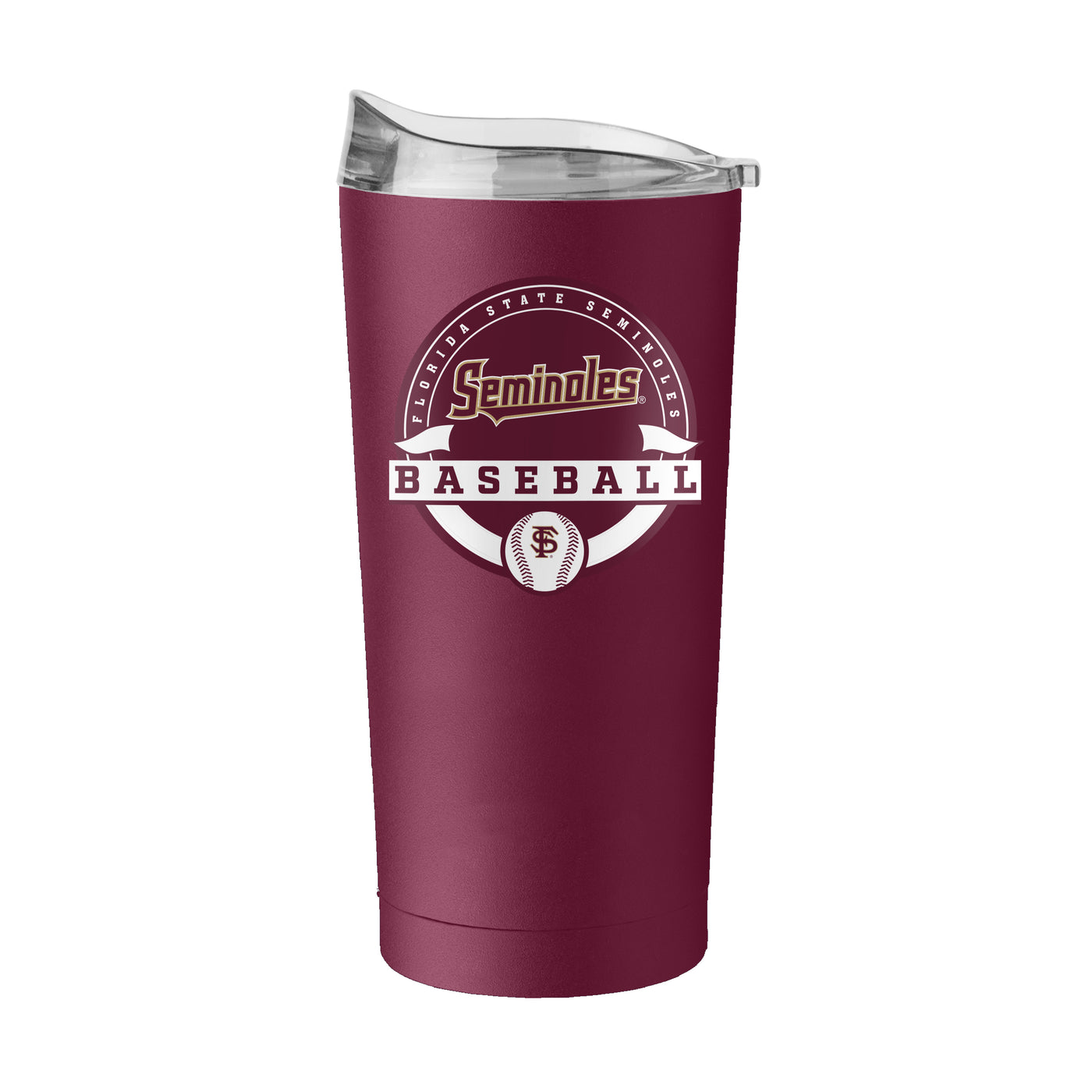 FL State 20oz Baseball Powder Coat Tumbler