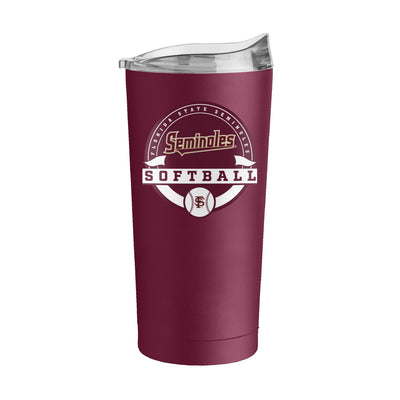 FL State 20oz Softball Powder Coat Tumbler