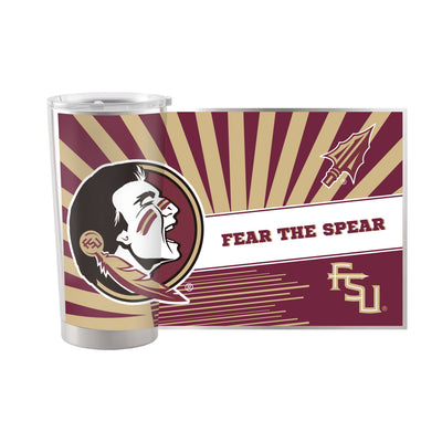 FL State 20oz Mascot Stainless Steel Tumbler