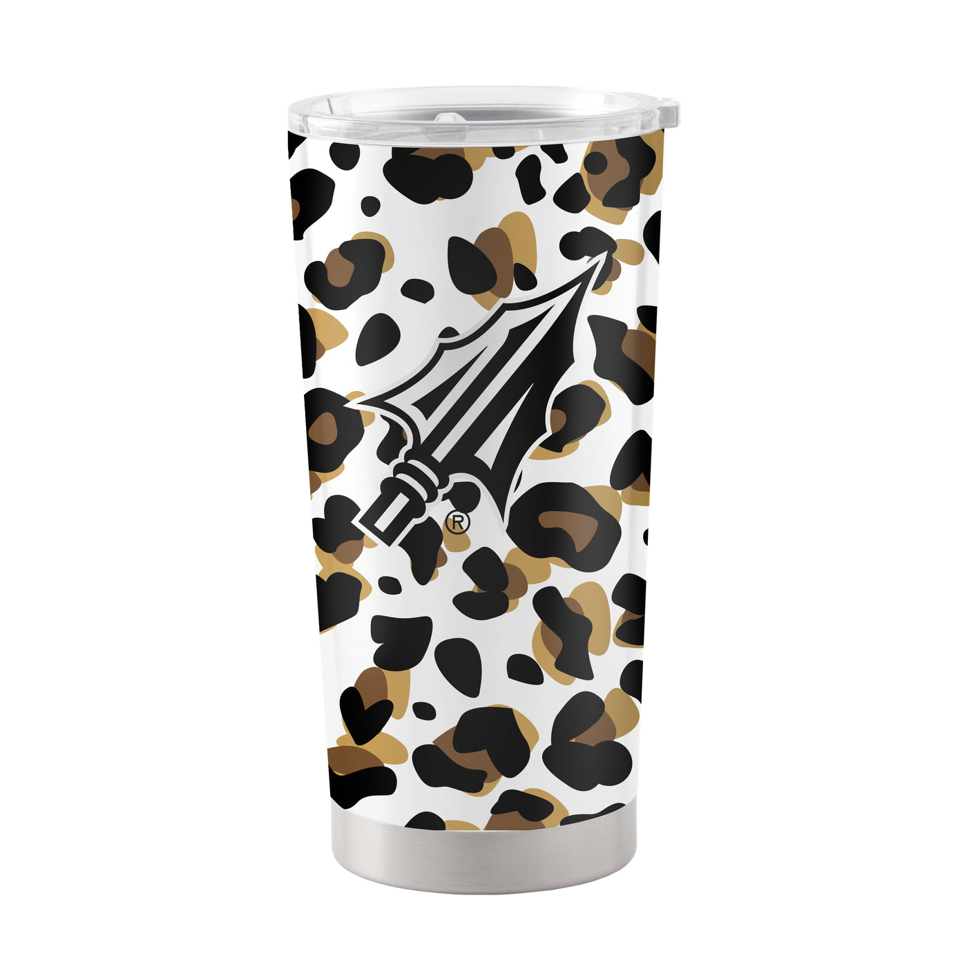 FL State 20oz Neutral Leopard Stainless Steel Tumbler